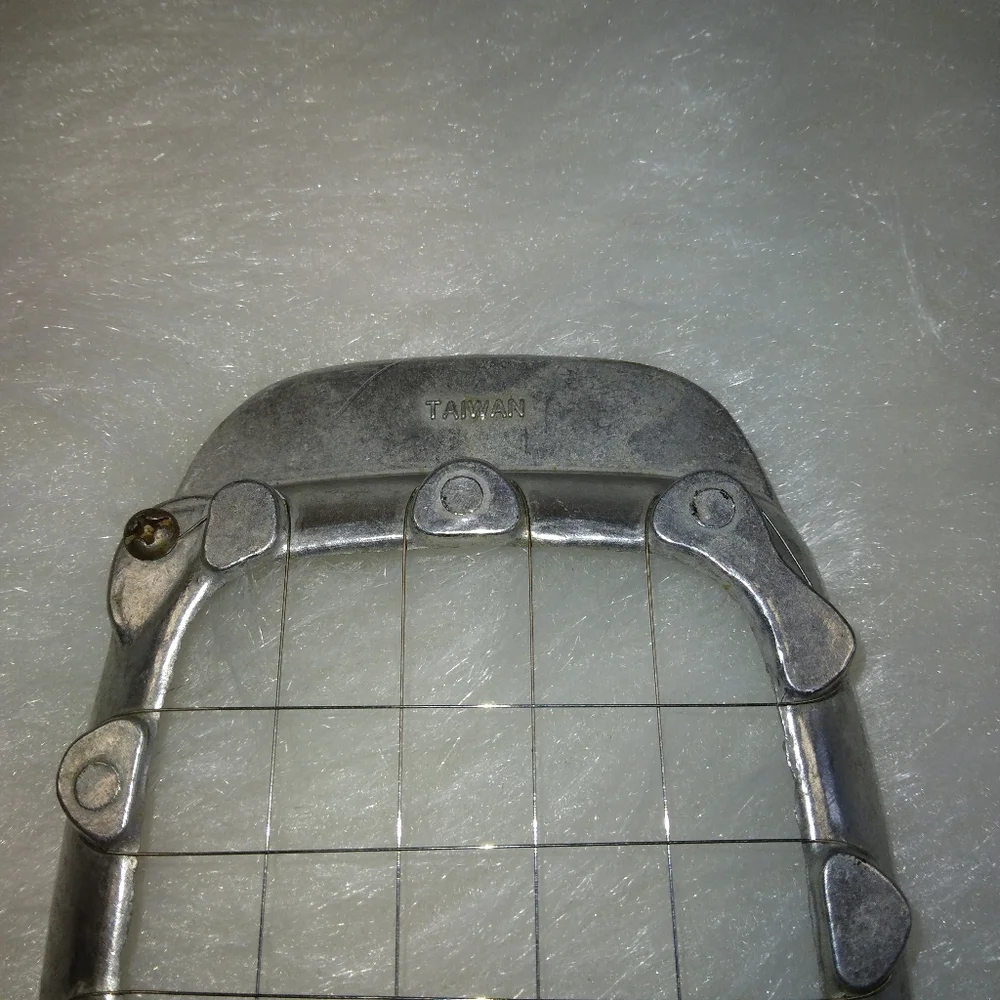 Vintage Fairgrove Aluminum French Fry Cutter, made in Taiwan
